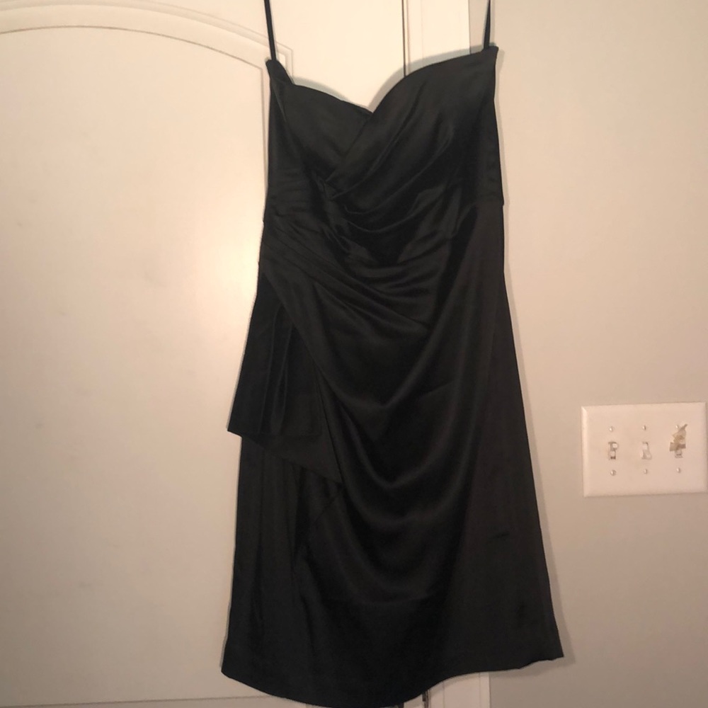 Black Strapless Dress